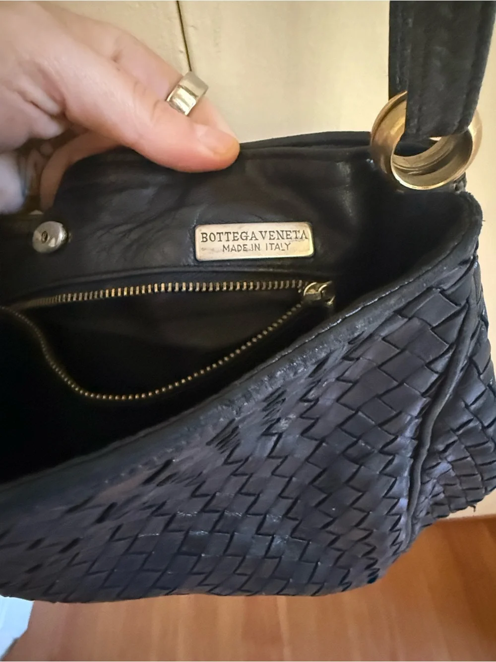Bottega Veneta Shoulder Bag in Black